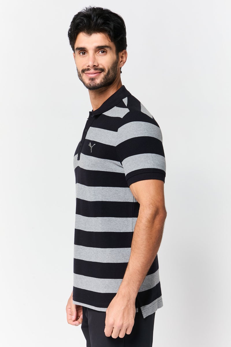 PUMA Men Slim Fit Short Sleeve Outdoor Polo Shirt, Multicolor - Image 4